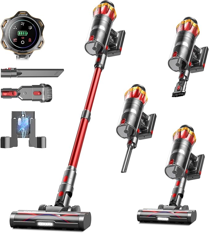 MOHOMO Nova V5 Cordless Vacuum Cleaner (48KPa, 65 min)